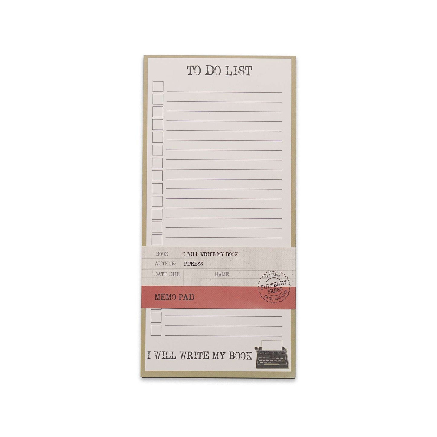Notebook I Will Write My Book