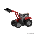 BRIXIES Plus Massey 5S mit Frontlader - 1:32