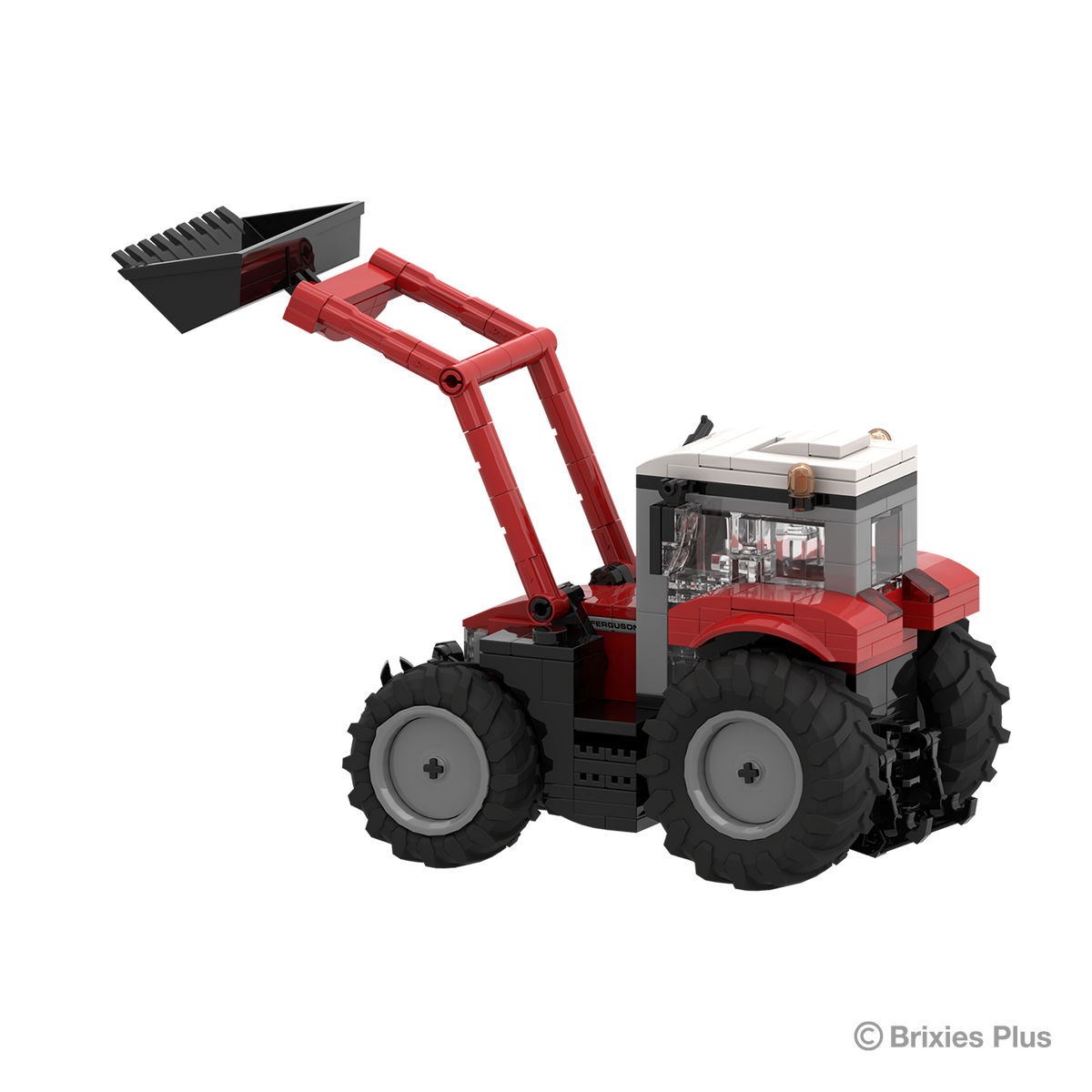BRIXIES Plus Massey 5S with Front Loader - 1:32