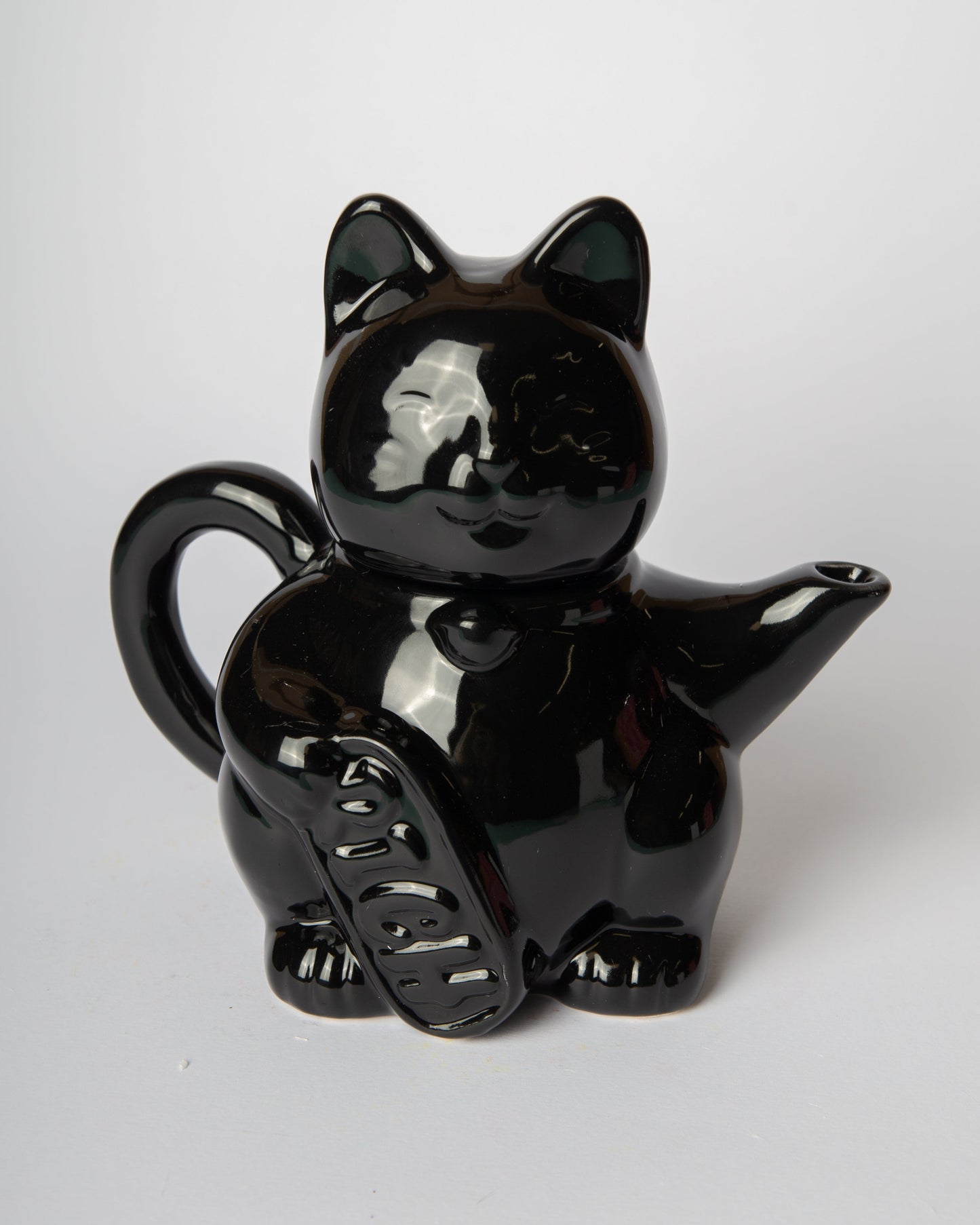 Théière Chat Chanceux Noir