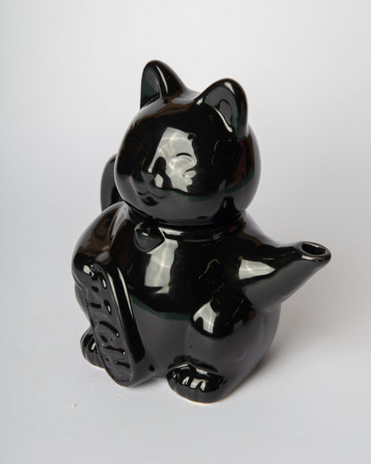 Théière Chat Chanceux Noir