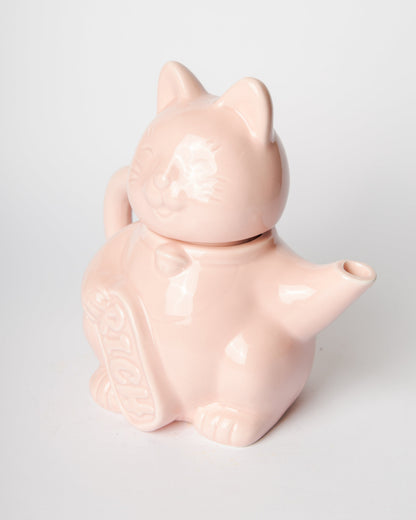 Théière Chat Chanceux Rose