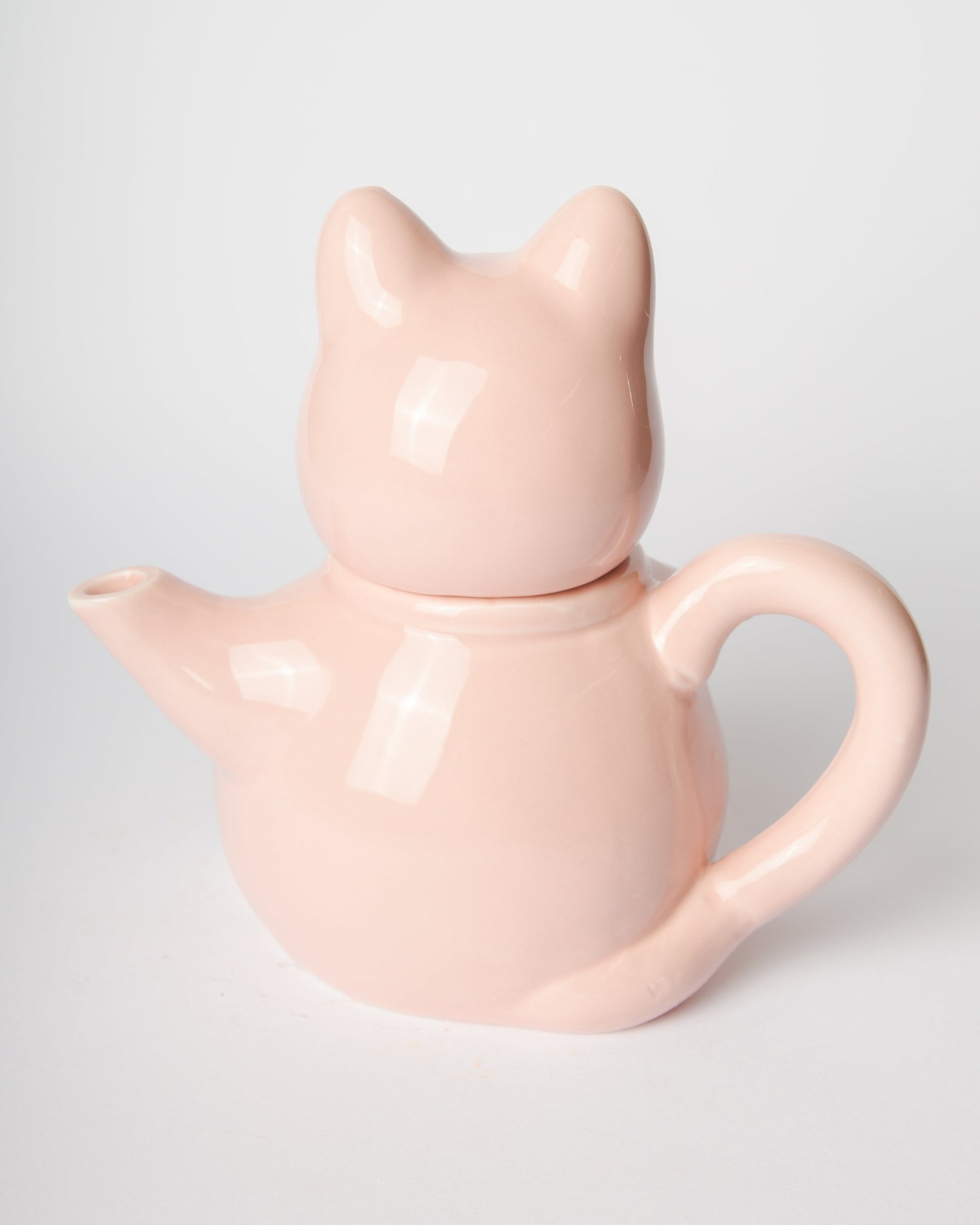 Théière Chat Chanceux Rose