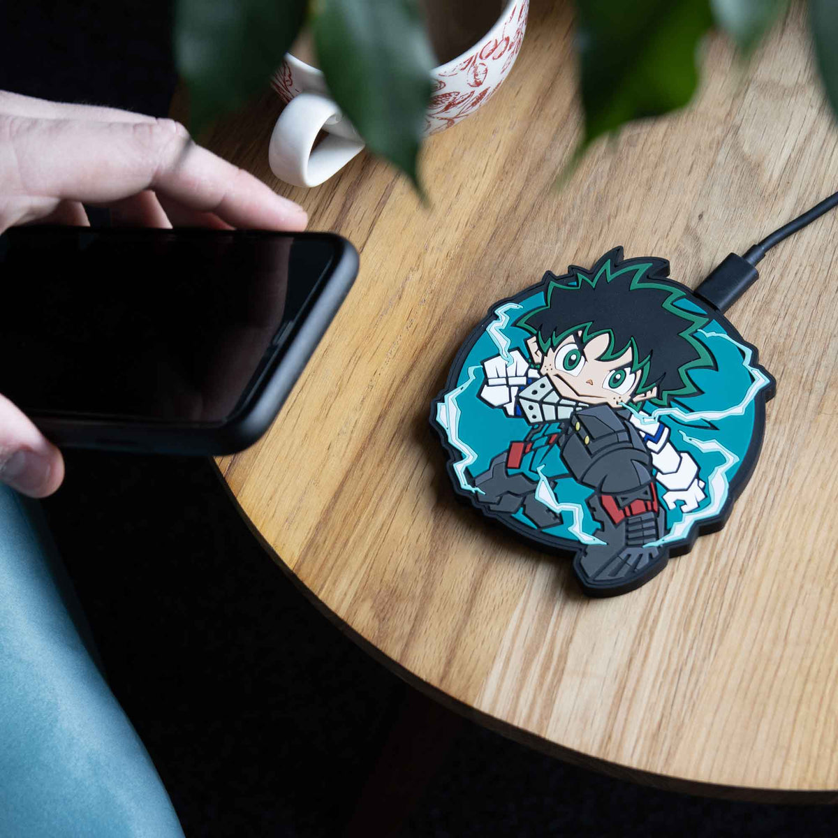 My hero academia wireless charger