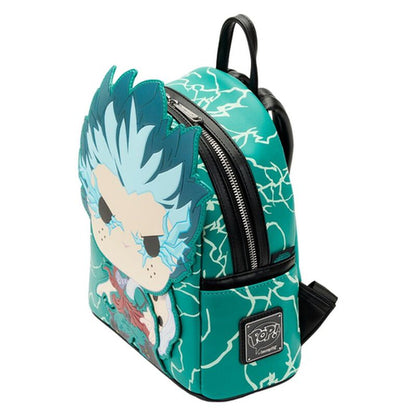 funko pop by loungefly my hero academia deku infinity glow cosplay mini backpack loungefly