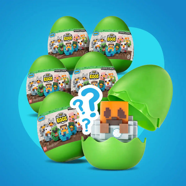 6er-Pack Minecraft Mystery Eggs TUBBZ Enten
