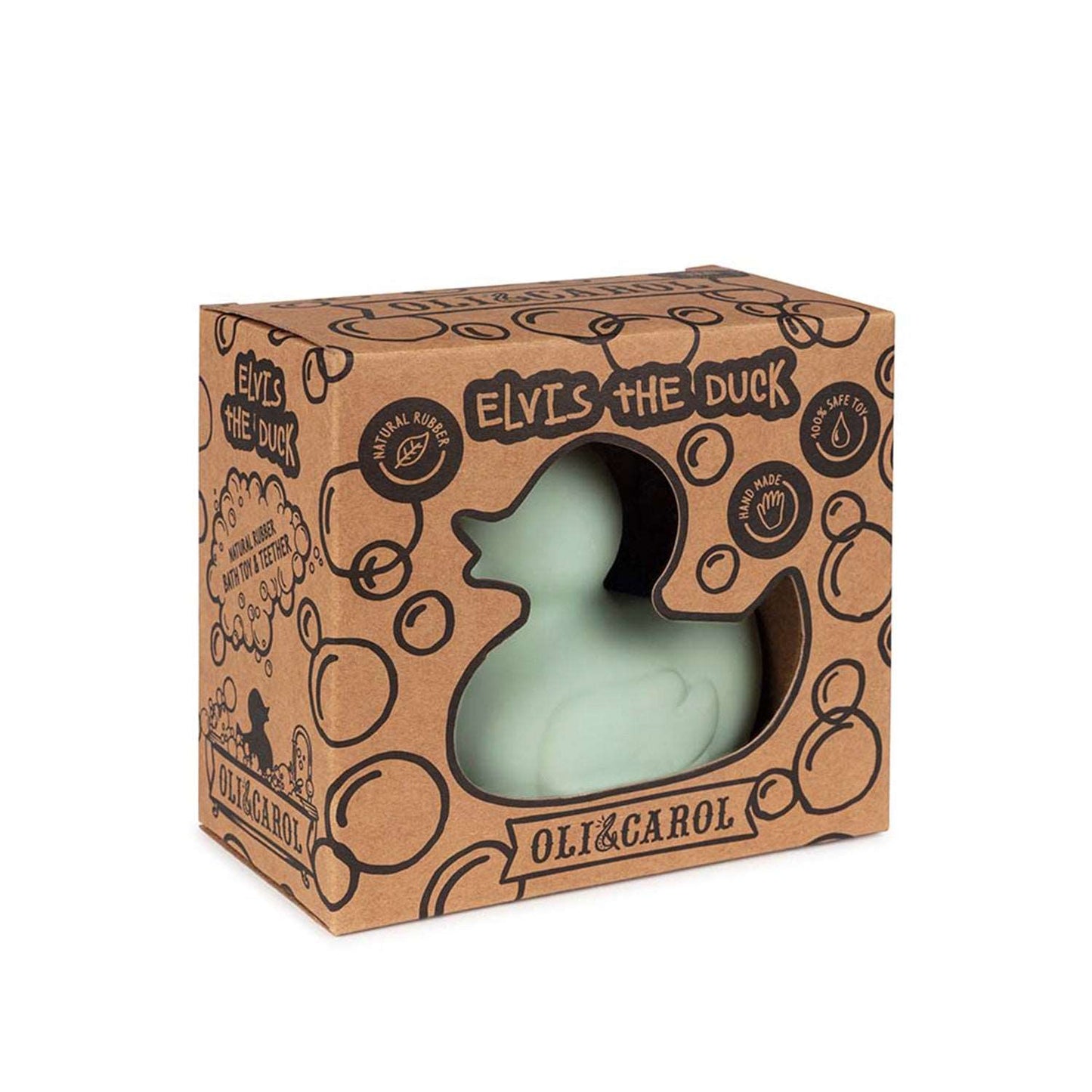 Elvis the Duck Mint Bath Toy