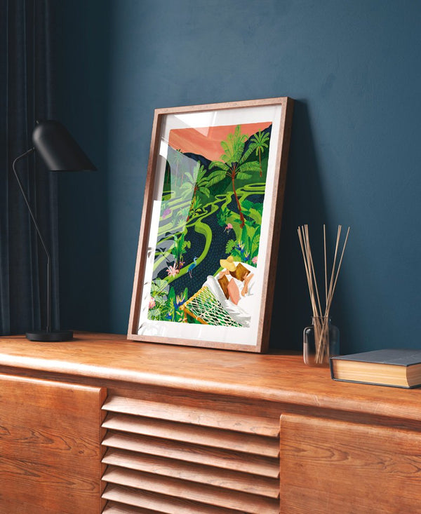 Bali with a view - Poster