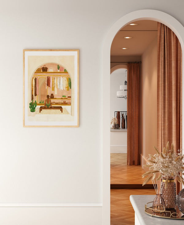 Walk-in closet - Poster