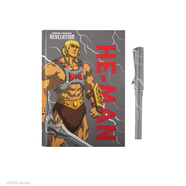 *He-Man Deluxe Notebook and Pen Set Under the Thunder