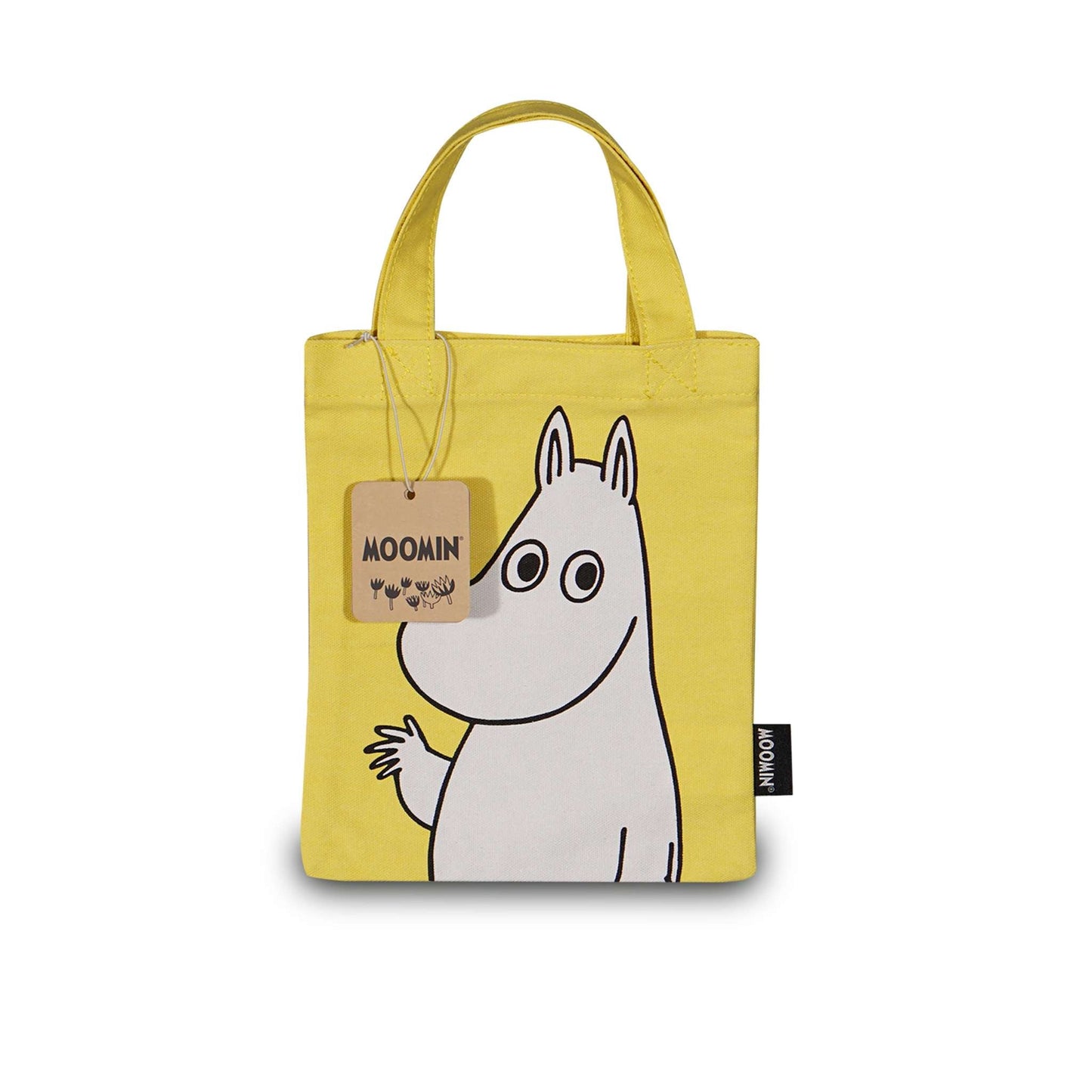 Small Moomin Daydreaming recycled cotton tote bag