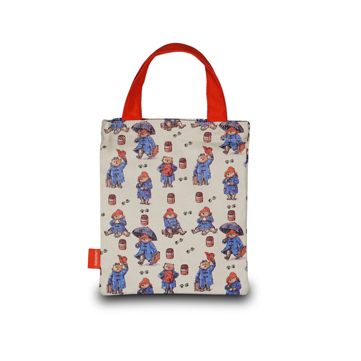 Small recycled cotton tote bag