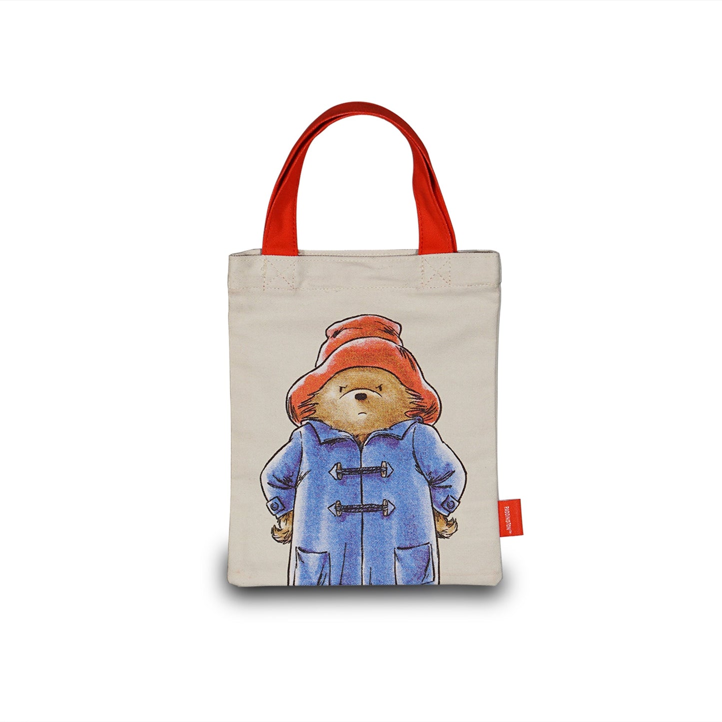 Small Recycled Cotton Paddington Hard Stare Tote Bag