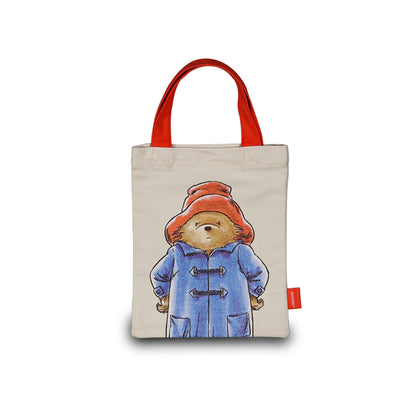 Small Recycled Cotton Paddington Hard Stare Tote Bag