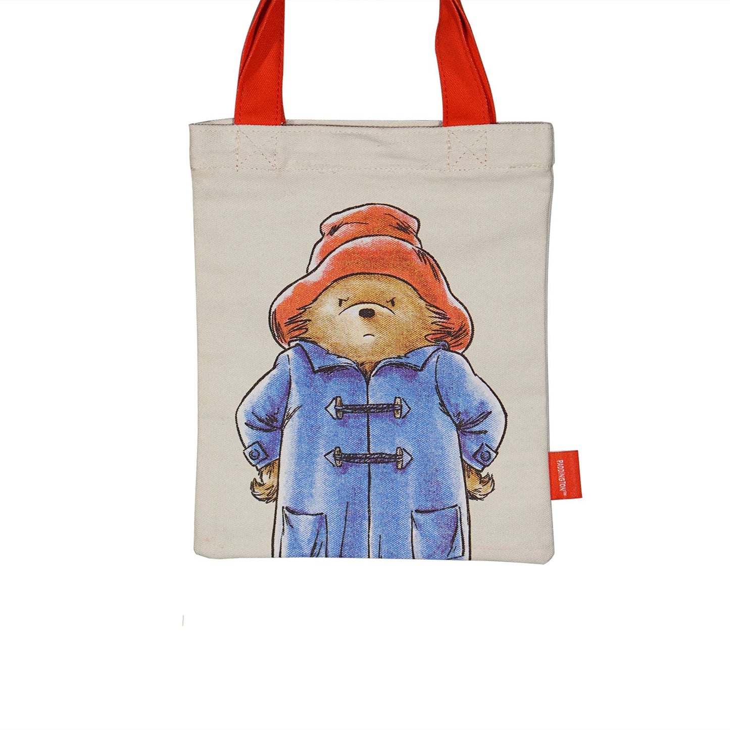 Small Recycled Cotton Paddington Hard Stare Tote Bag