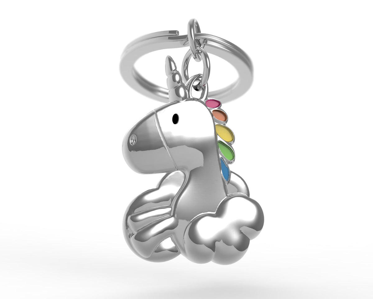 Unicorn Cloud Keychain