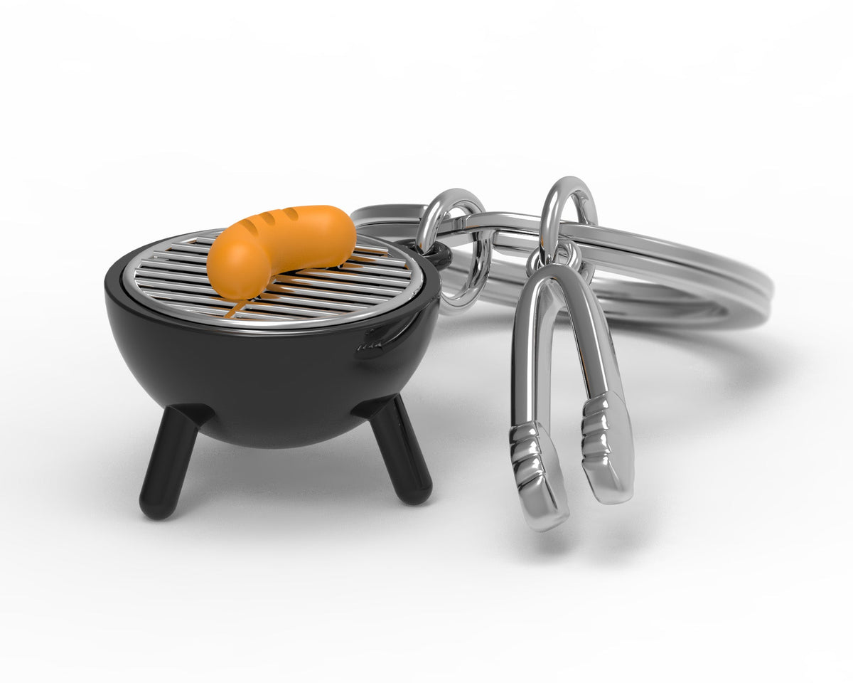 BBQ Sausage Keychain