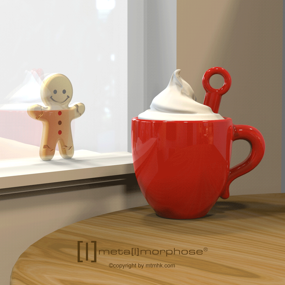 Porte Clés Chocolat Chaud