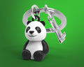 Schlüsselanhänger Panda