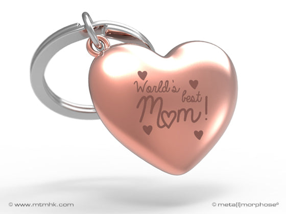 Porte-clés Cœur Meilleure Maman Meta[l]morphose – vue principale