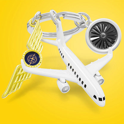 Porte-clés Pilote d'Avion Meta[l]morphose MTM372-01