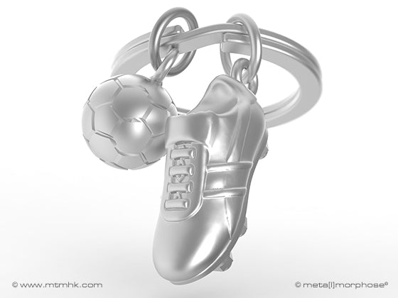 Porte-clés Chaussure de Football et Ballon