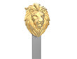 Marque-page Tête de Lion Meta[l]morphose MTMB297-01