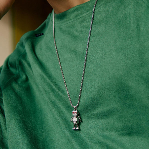 Collier Robot Meta[l]morphose – vue principale