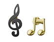 Pin's Clé de Sol et Notes Meta[l]morphose MTMP121BX