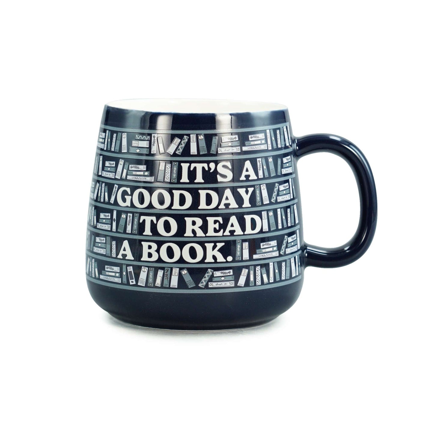 Oval Mug It's A Good Day To Read A Book – 370 ml