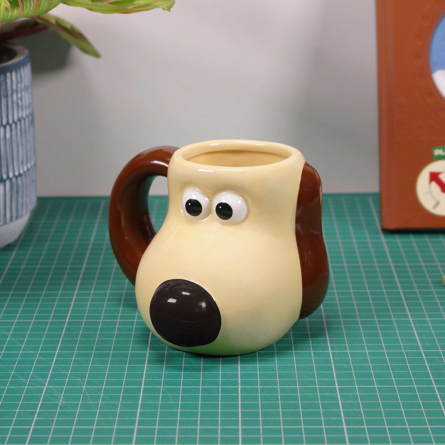 Aardman Gromit Sculpted Mug