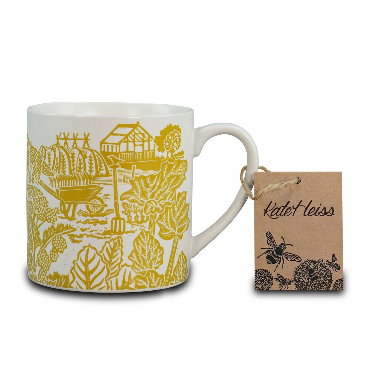 Kate Heiss Mustard Mug – 310 ml