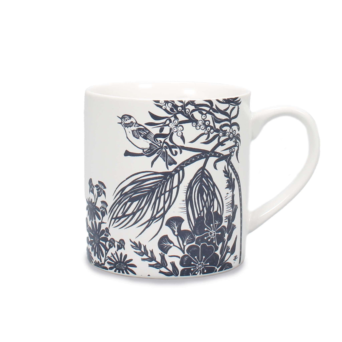 Kate Heiss Woodland Navy Mug – 310 ml
