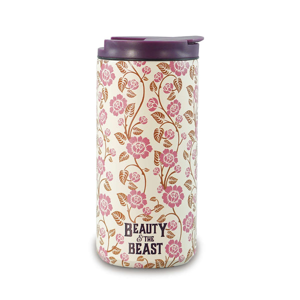 Mug de voyage en métal La Belle et la Bête - 350 ml