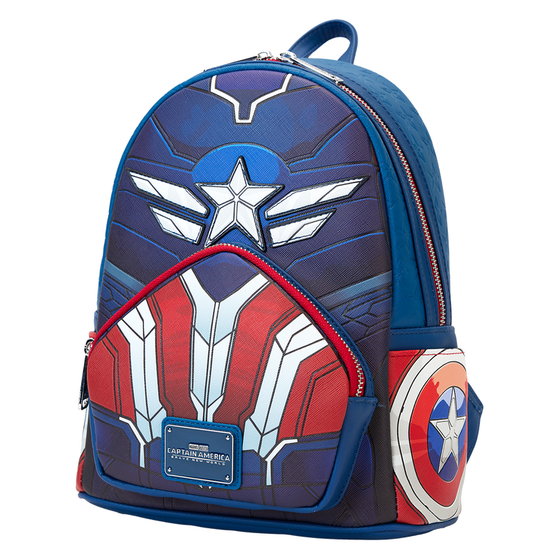 captain america brave new world cosplay mini backpack