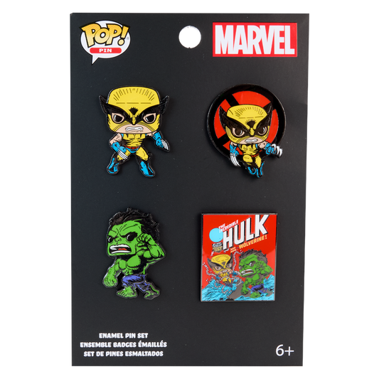 Wolverine 50th Anniversary 4-Pack Pin Set