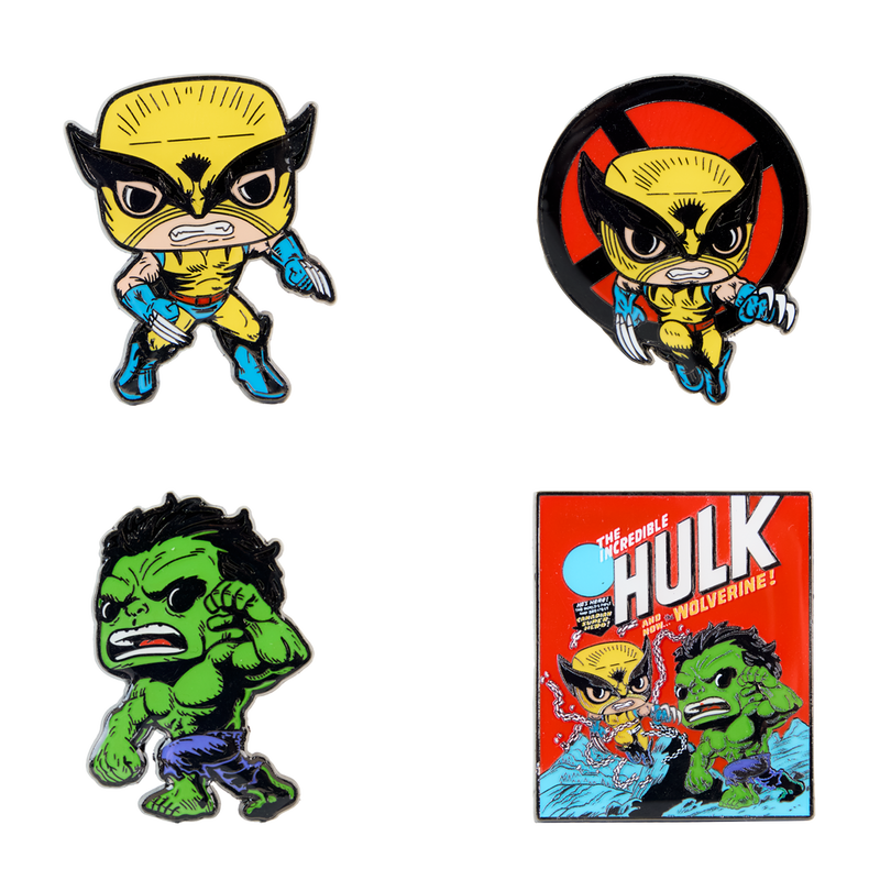 Wolverine 50th Anniversary 4-Pack Pin Set