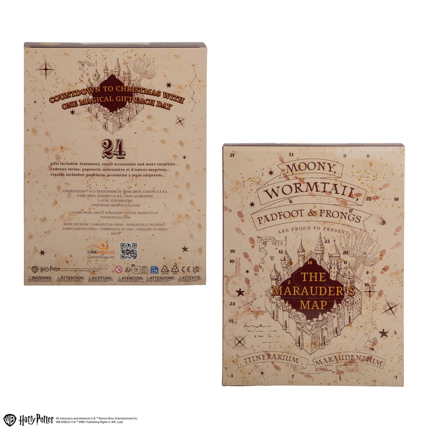 Marauder's Map Advent Calendar 2026 Edition