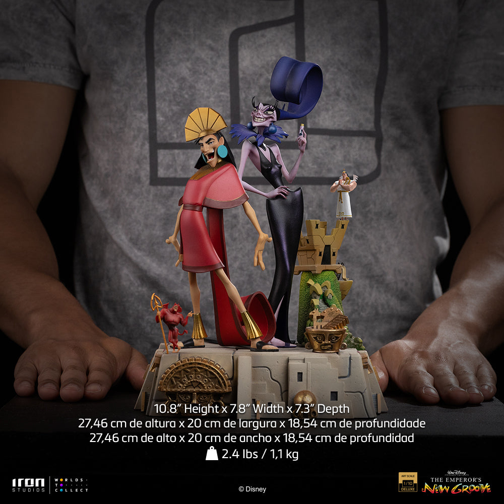 Statue Kuzko and Yzma - The Emperor's New Groove - Deluxe Art Scale 1/10 - Disney