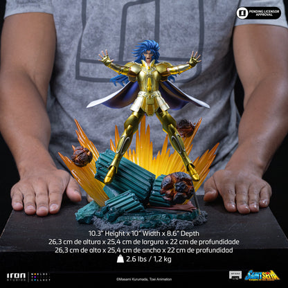 Pre-Order - Gemini Saga Statue - Saint Seiya - Art Scale 1/10 - Iron Studios
