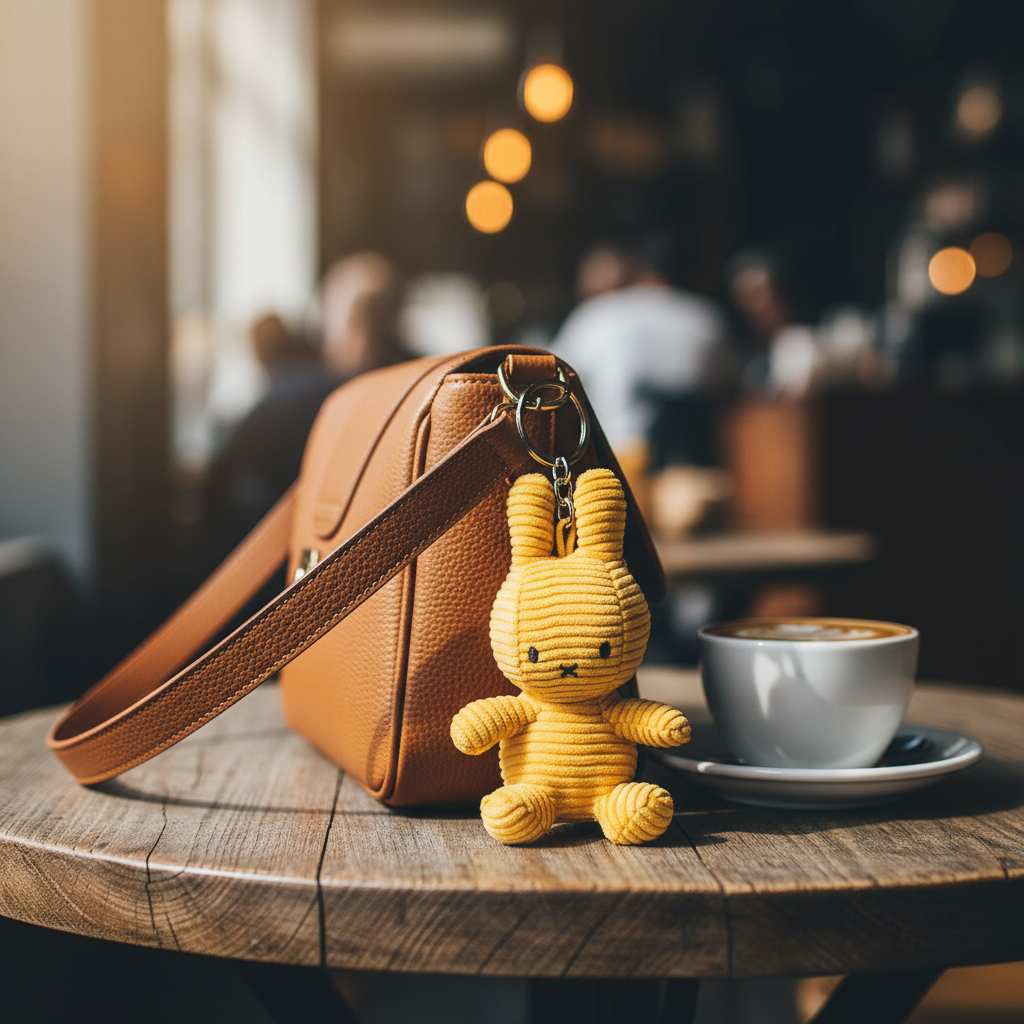 Miffy Konijn Corduroy Sleutelhanger 