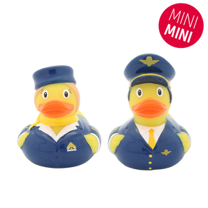 Duo de Mini Canards Compagnie Aérienne – Pilote et Hôtesse