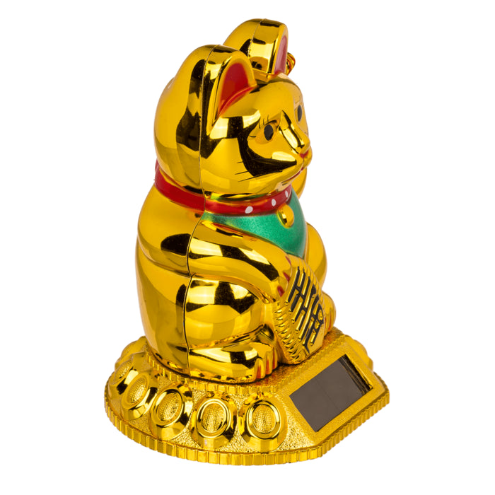 Mini Solar Golden Lucky Cat