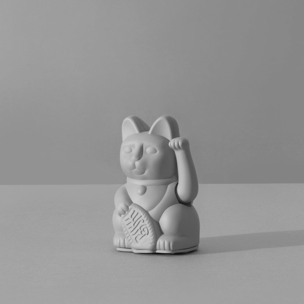 Mini Grey Lucky Cat