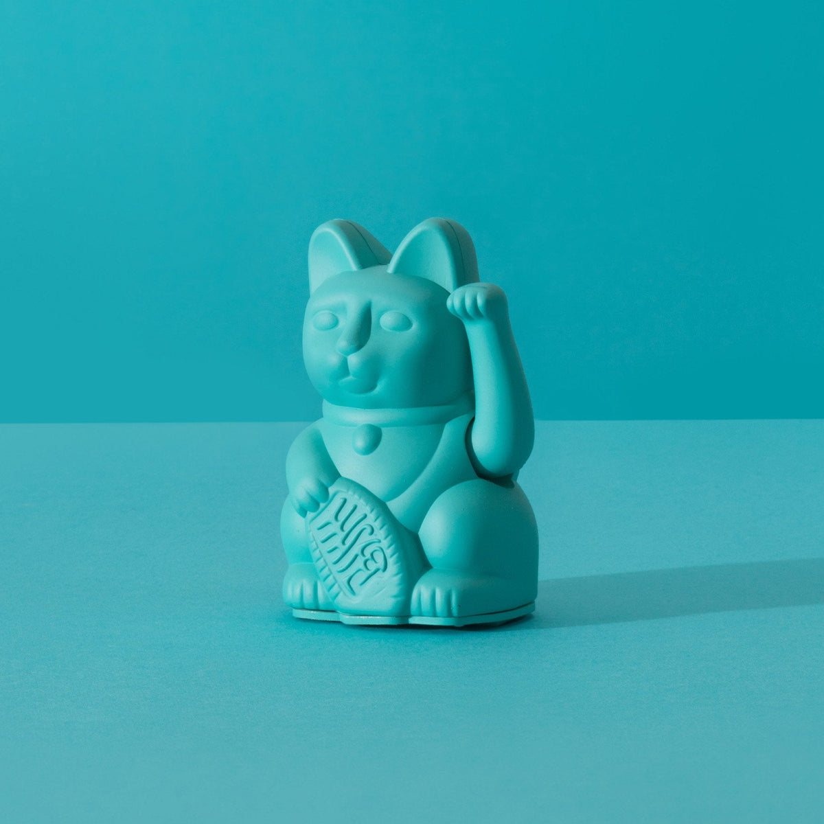 Mini Chat Chanceux Turquoise