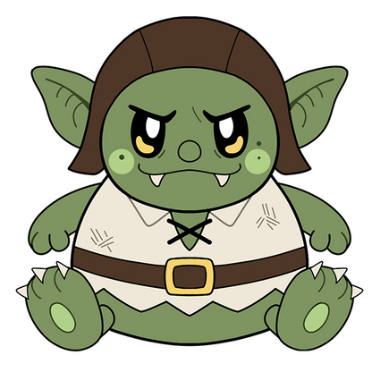 Peluche Mini Squishable – Goblin