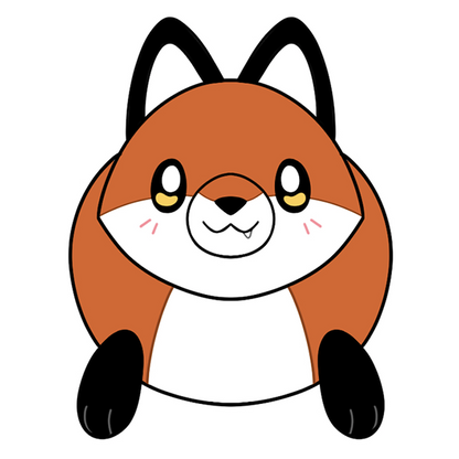 Peluche Mini Squishable – Renard Roux