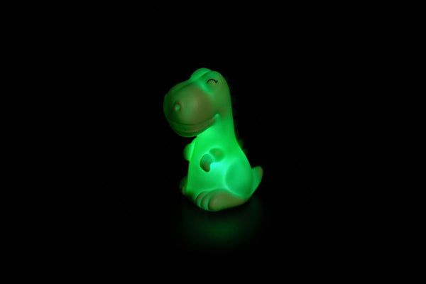Mini green dinosaur night light
