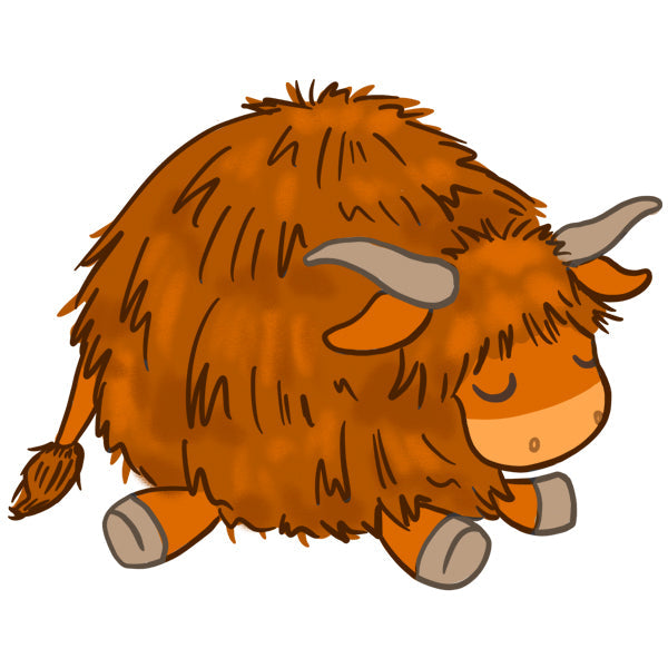 Mini Squishable Highland Cow