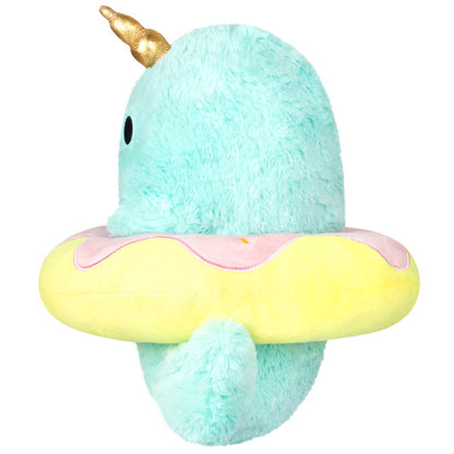 Peluche Mini Squishable – Narval Sparkles dans un Donut
